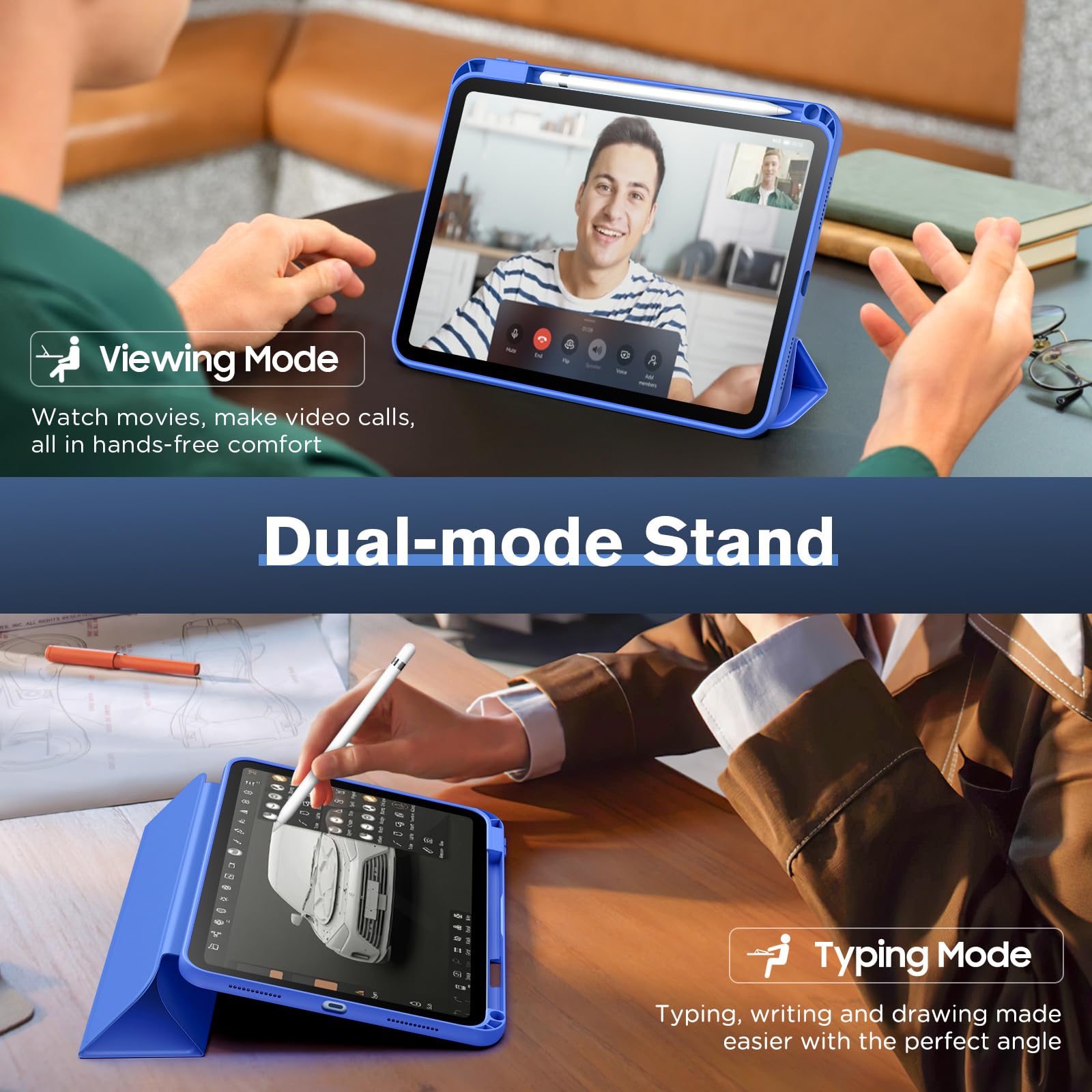 Foto 4 | Funda Para Ipad Moko Para Ipad 11.ª Generación  11 Pulgadas/10.ª Generación  10.9 Pulgadas - Venta Internacional.