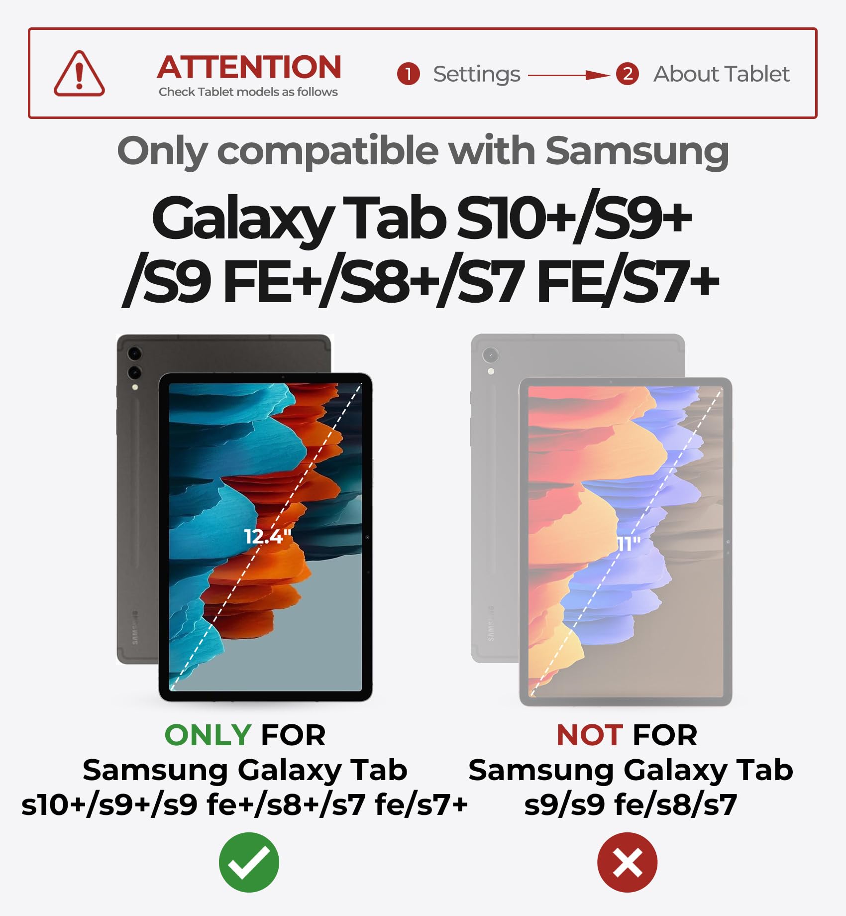 Foto 3 pulgar | Funda De Teclado Dexnor Para Samsung Galaxy Tab S10+ De 12 4 Pulgadas - Venta Internacional.