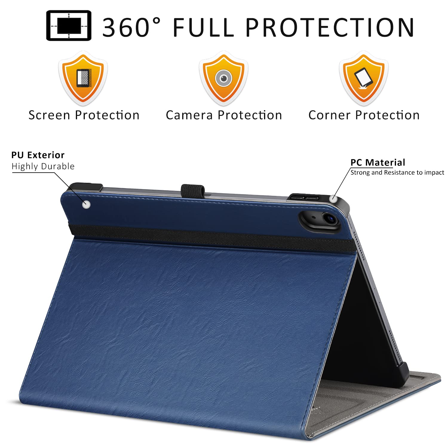 Foto 3 | Funda Ztotopcases Para Ipad 11.ª Generación De 11 Pulgadas Y 10.ª Generación De 10.9 Pulgadas - Venta Internacional.