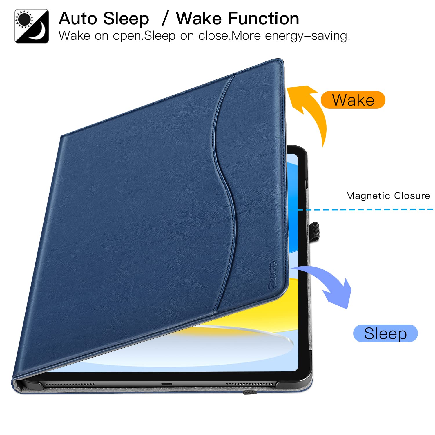 Foto 6 pulgar | Funda Ztotopcases Para Ipad 11.ª Generación De 11 Pulgadas Y 10.ª Generación De 10.9 Pulgadas - Venta Internacional.