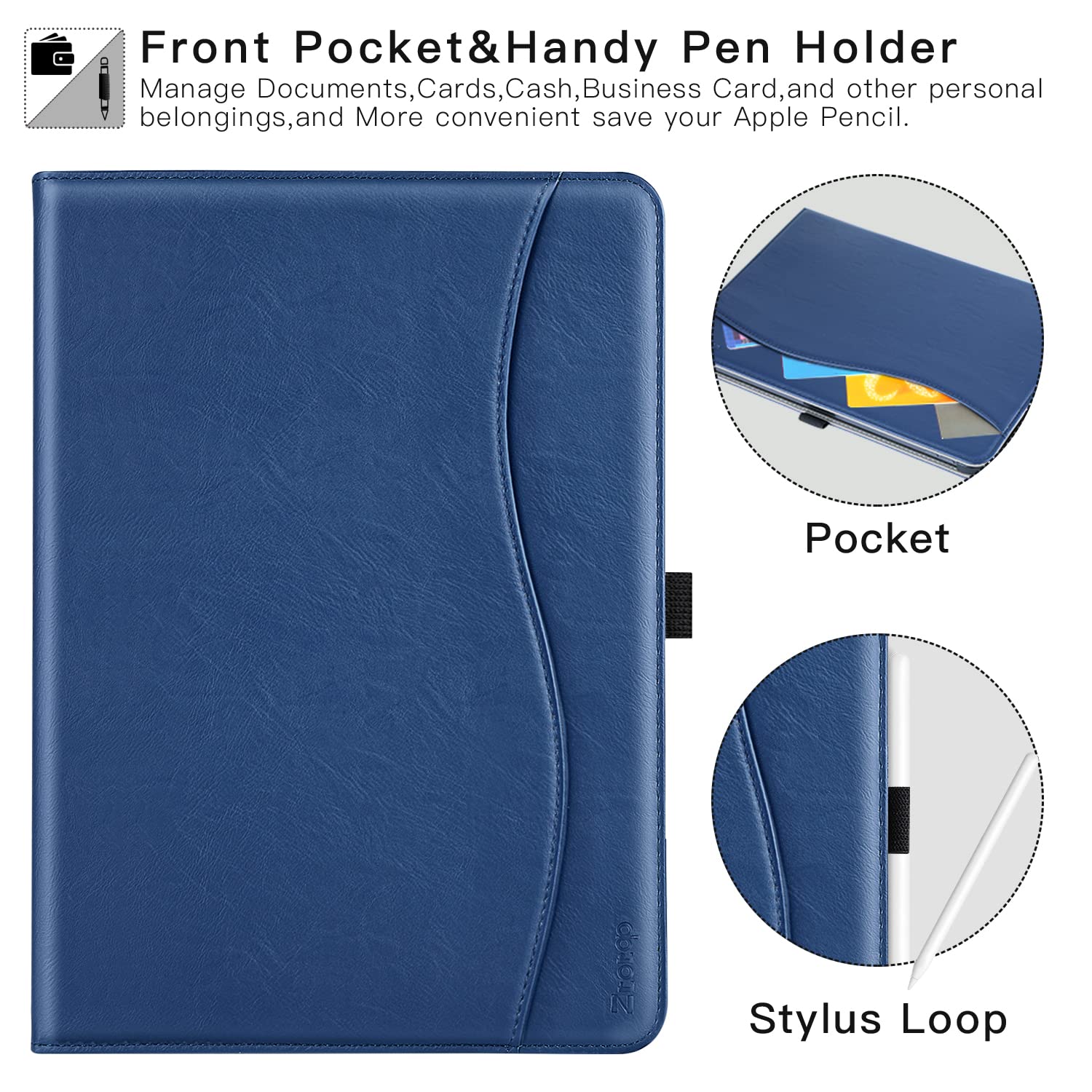 Foto 8 pulgar | Funda Ztotopcases Para Ipad 11.ª Generación De 11 Pulgadas Y 10.ª Generación De 10.9 Pulgadas - Venta Internacional.
