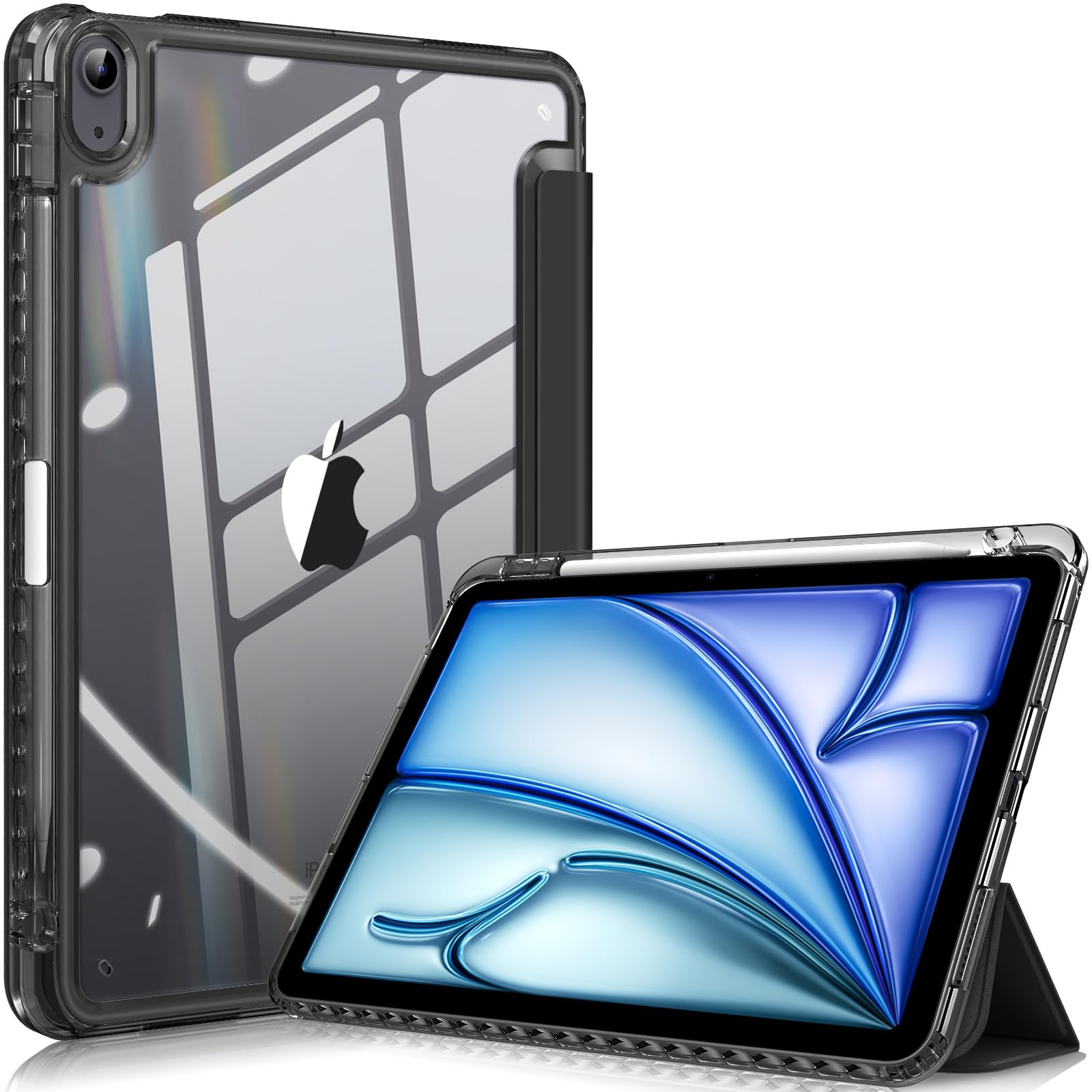 Funda Fintie Hybrid Slim Para Ipad Air De 11 Pulgadas M3 (2025) /m2 (2024) - Venta Internacional.