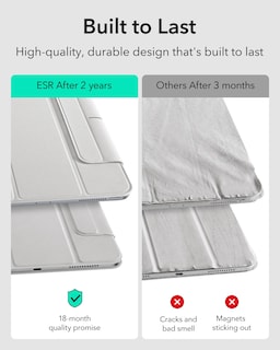 Foto 5 | Funda Esr Rebound Series Para Ipad Pro 13 2024 Con Soporte Para Lápices - Venta Internacional.