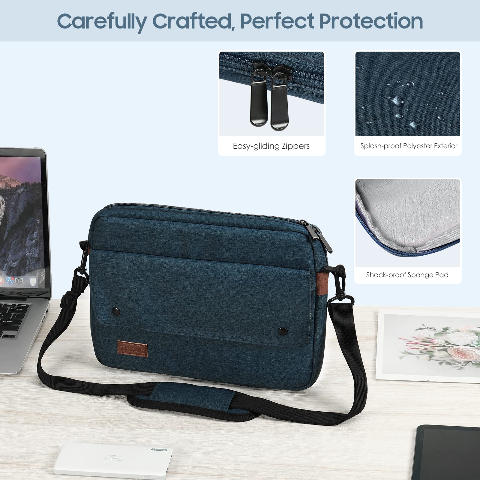 Foto 6 pulgar | Funda Para Tablet Timovo Para Ipad 11 Pulgadas A16 2025 Indigo - Venta Internacional.