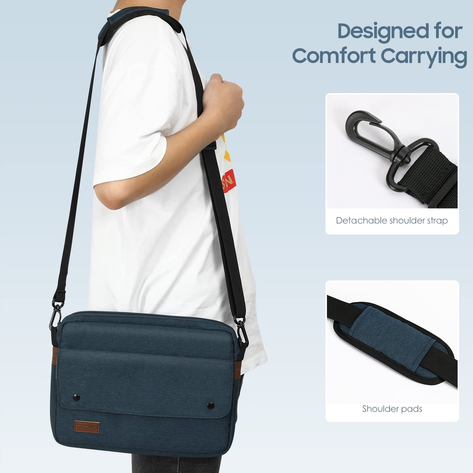 Foto 6 | Funda Para Tablet Timovo Para Ipad 11 Pulgadas A16 2025 Indigo - Venta Internacional.
