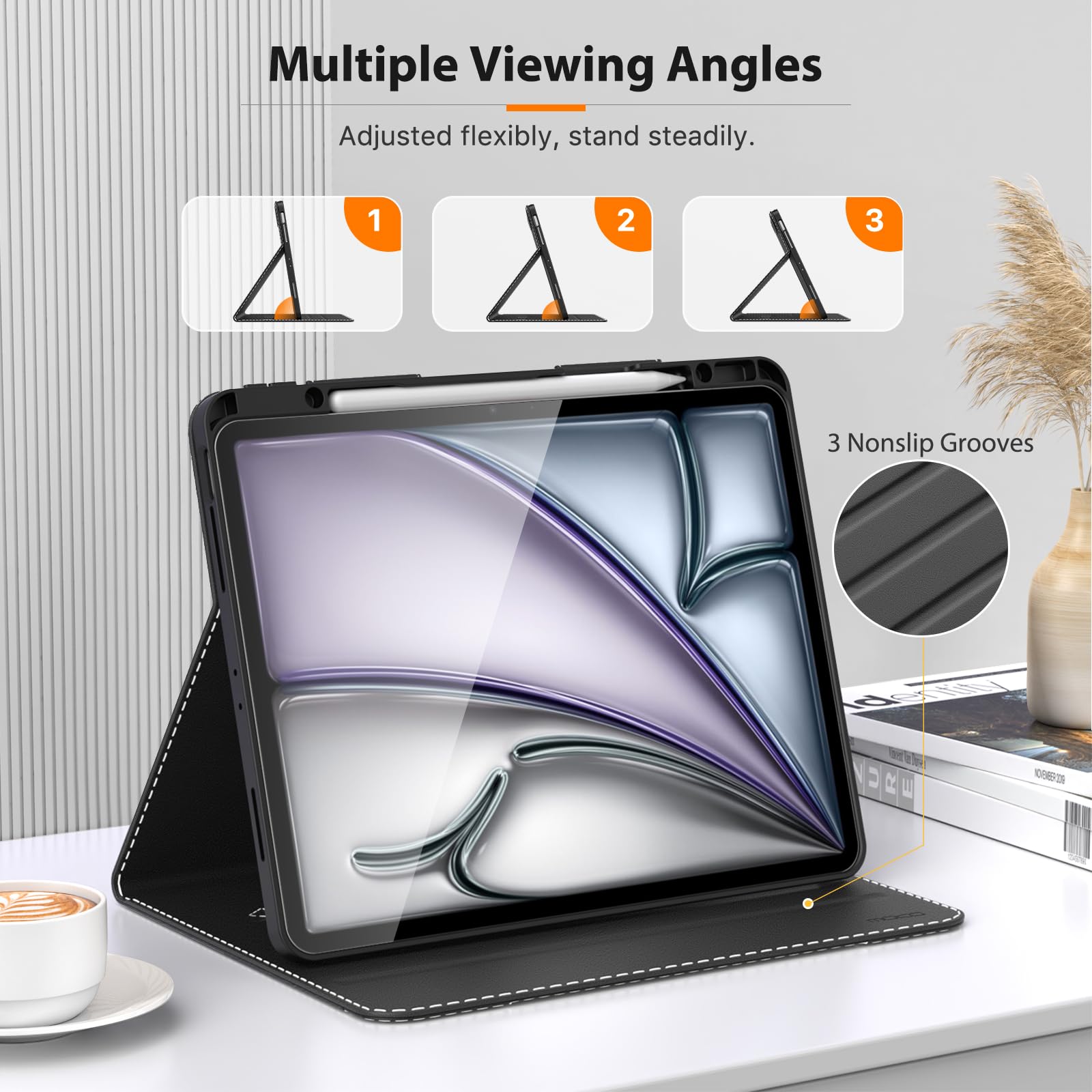 Foto 4 pulgar | Funda Moko Para Ipad Air De 13 Pulgadas (m3 2025/m2 2024) Y Ipad Pro 12.9 2022/2021 - Venta Internacional.