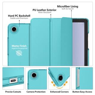 Foto 3 | Funda Moko Para Galaxy Tab A9 Plus De 11 Pulgadas 2023 Con Encendido/apagado Automático - Venta Internacional.