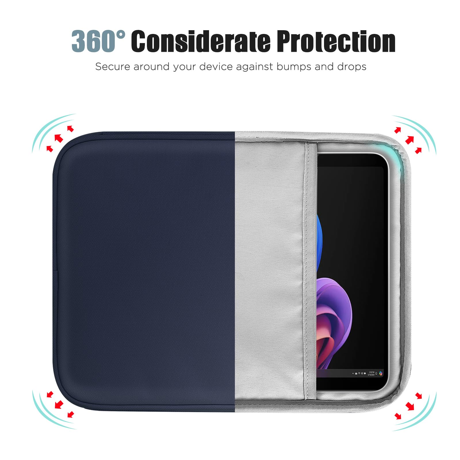 Foto 6 pulgar | Funda Para Portátil Timovo Para Surface Pro 12 3'' 2025 Indigo - Venta Internacional.