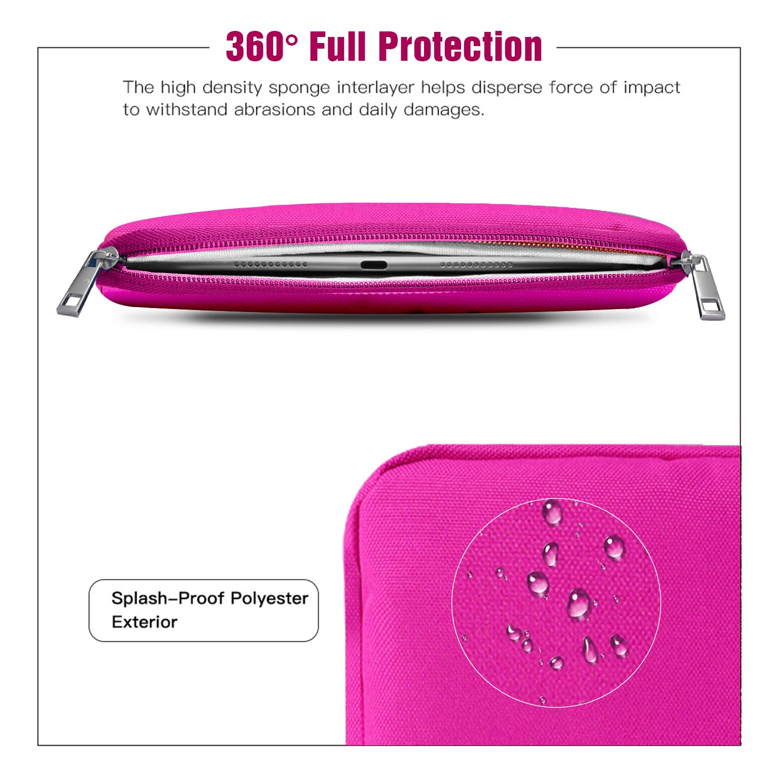 Foto 4 | Funda Para Tablet Timovo 9-11 Para Ipad 11 Pulgadas A16 2025 Plum - Venta Internacional.
