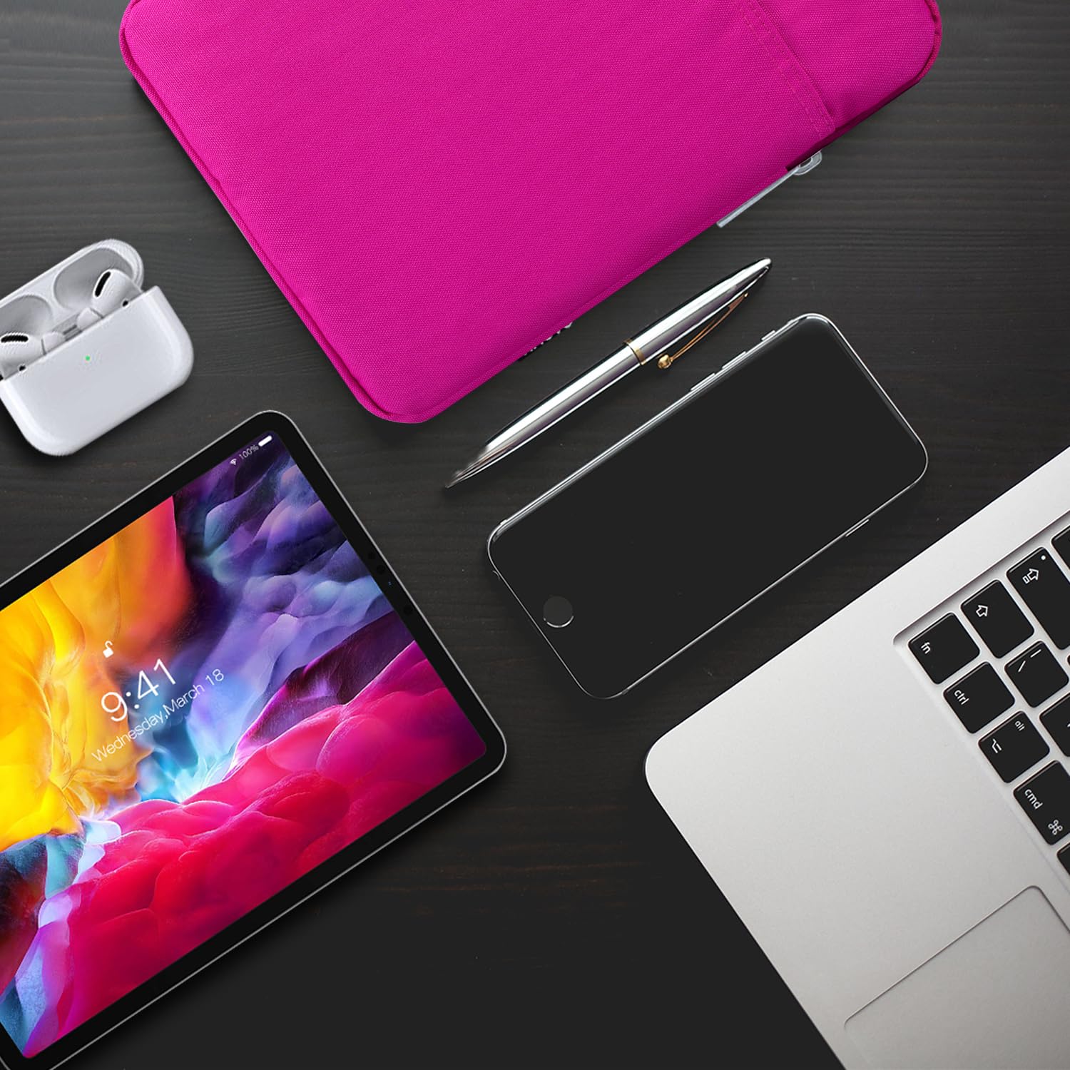 Foto 7 | Funda Para Tablet Timovo 9-11 Para Ipad 11 Pulgadas A16 2025 Plum - Venta Internacional.