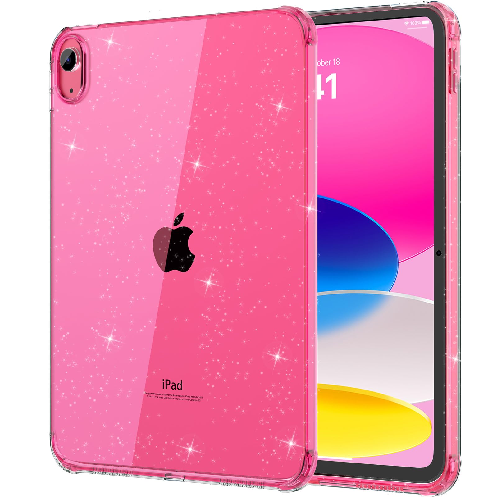 Funda Moko Clear Para Ipad 11.ª Generación  11 Pulgadas/10.ª Generación  10.9 Pulgadas - Venta Internacional.