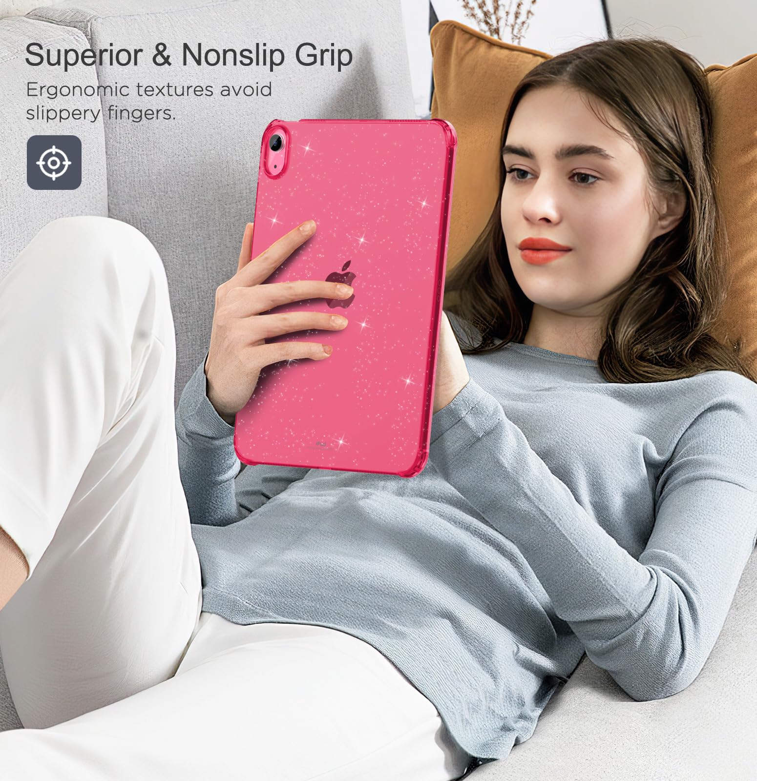 Foto 7 | Funda Moko Clear Para Ipad 11.ª Generación  11 Pulgadas/10.ª Generación  10.9 Pulgadas - Venta Internacional.