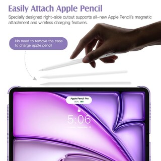 Foto 3 | Funda Para Ipad Air De 11 Pulgadas Timovo M3/m2-2025/2024 Taro Purple - Venta Internacional.