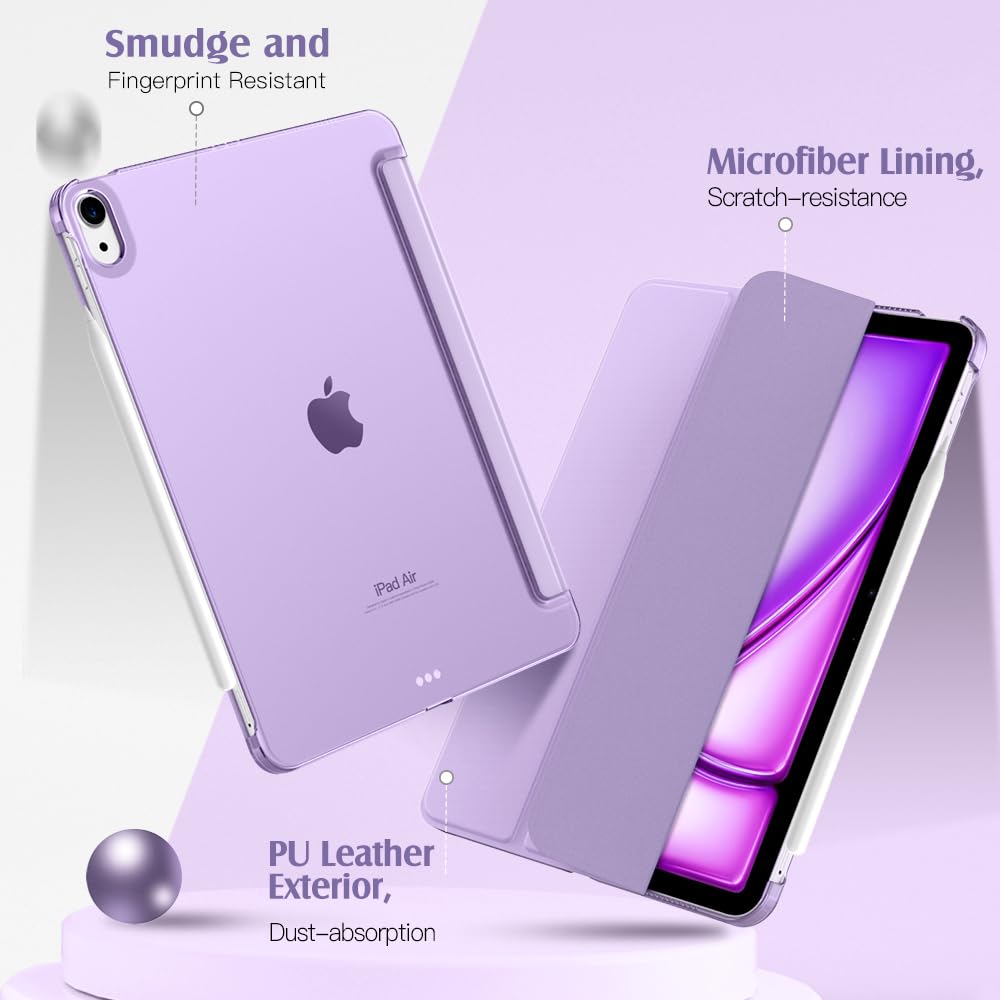 Foto 4 | Funda Para Ipad Air De 11 Pulgadas Timovo M3/m2-2025/2024 Taro Purple - Venta Internacional.