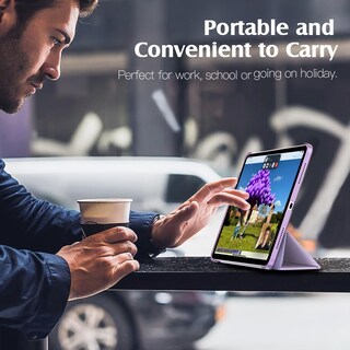 Foto 7 | Funda Para Ipad Air De 11 Pulgadas Timovo M3/m2-2025/2024 Taro Purple - Venta Internacional.