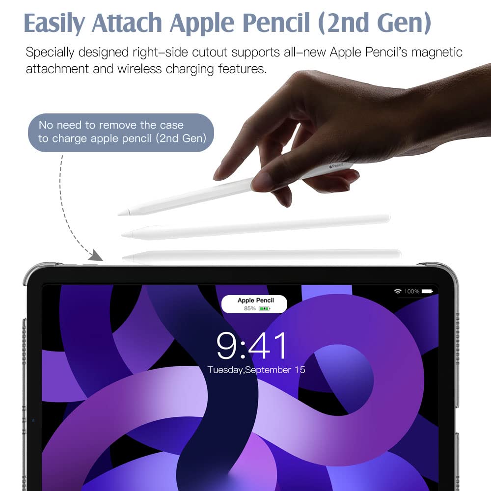 Foto 4 pulgar | Funda Para Ipad Air De 11 Pulgadas Timovo Dreamy Nebula Translúcida - Venta Internacional.