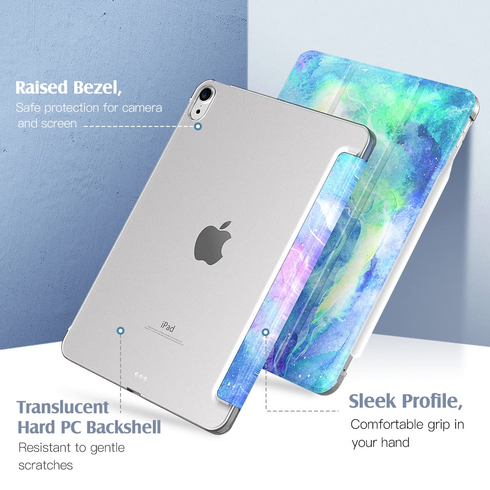 Foto 4 | Funda Para Ipad Air De 11 Pulgadas Timovo Dreamy Nebula Translúcida - Venta Internacional.