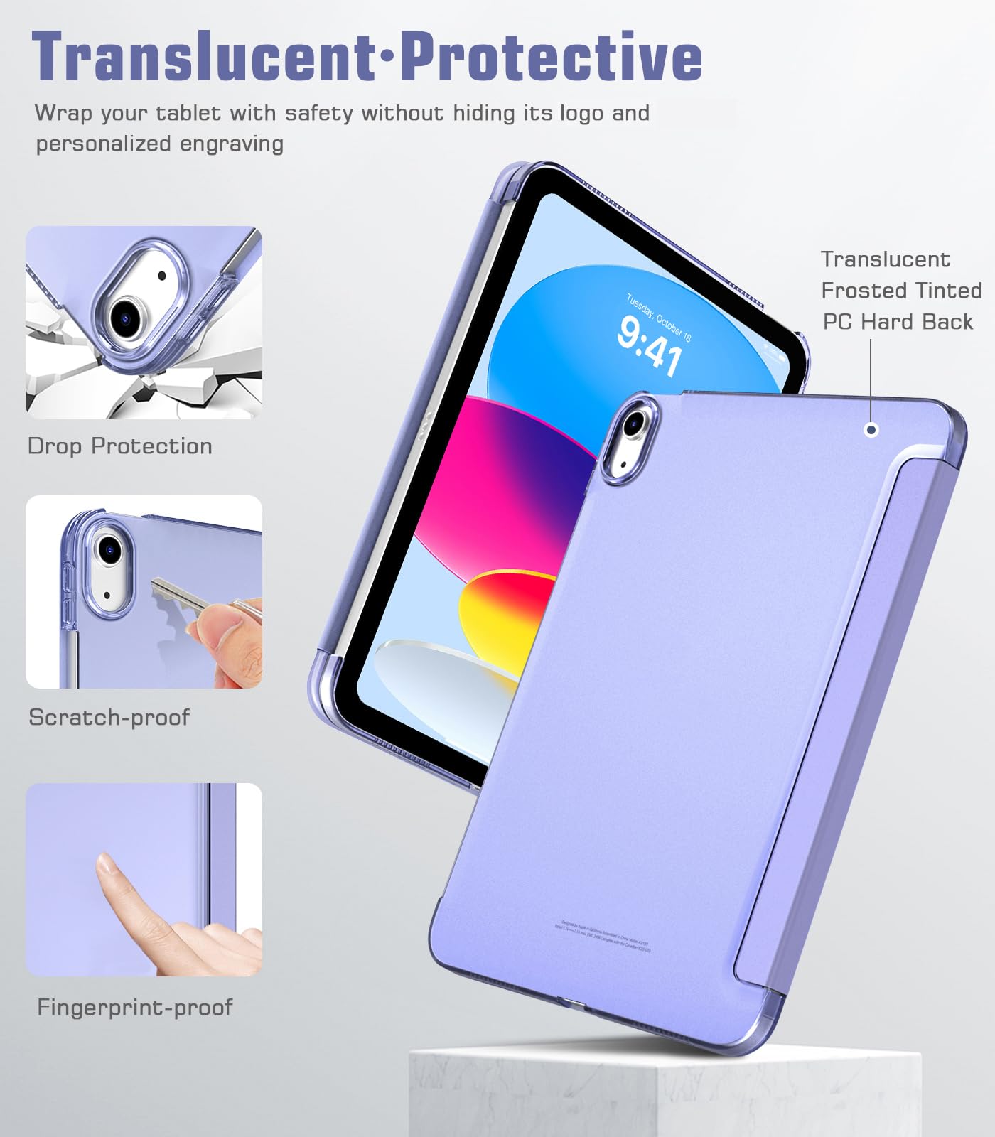 Foto 2 | Funda Timovo Para Ipad 11.ª Generación  11 Pulgadas  2025/10.ª Generación  10.9 Pulgadas - Venta Internacional.