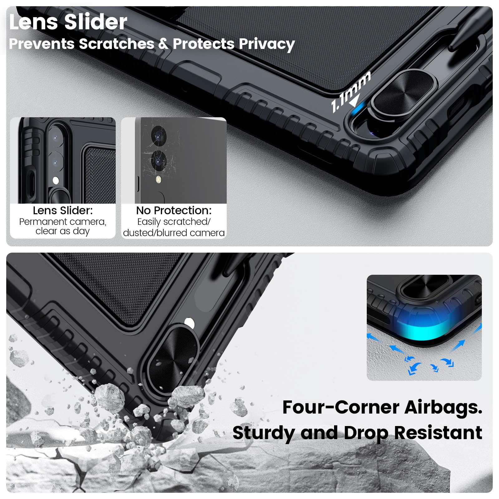 Foto 7 pulgar | Funda De Teclado Nillkin Para Samsung Galaxy Tab S9 Fe+ 5g De 12 4 Pulgadas - Venta Internacional.