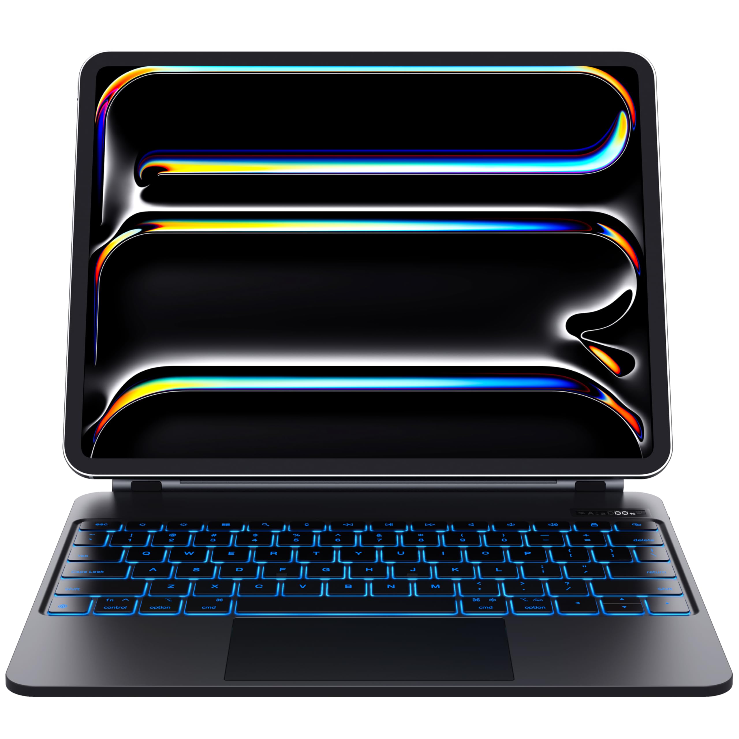 Funda Con Teclado Chesona Para Ipad Pro 13 2024 Con Panel Táctil  Color Negro - Venta Internacional.