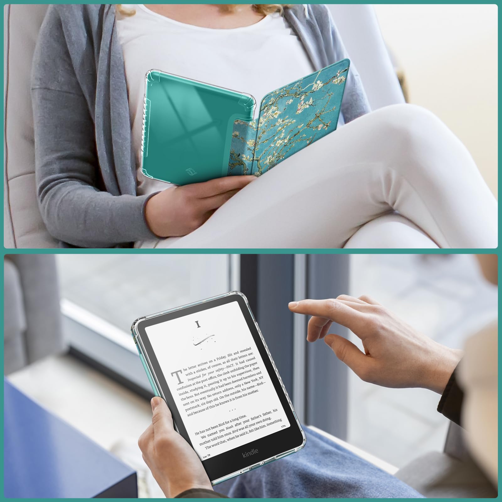 Foto 7 | Funda Fintie Para Kindle Paperwhite 12.ª Generación 2024 Ultra Clear - Venta Internacional.