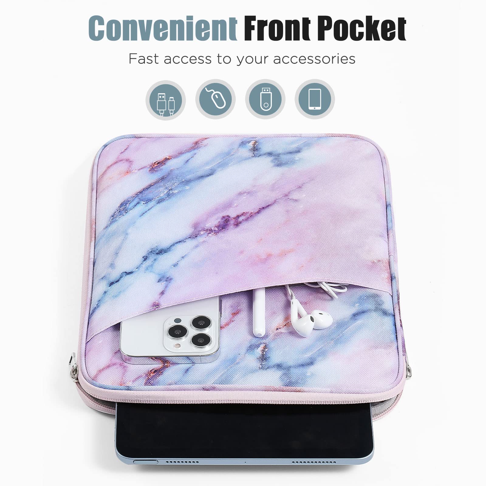 Foto 7 pulgar | Funda Para Tablet Timovo 9-11 Para Ipad 11 Pulgadas A16 2025 Púrpura - Venta Internacional.
