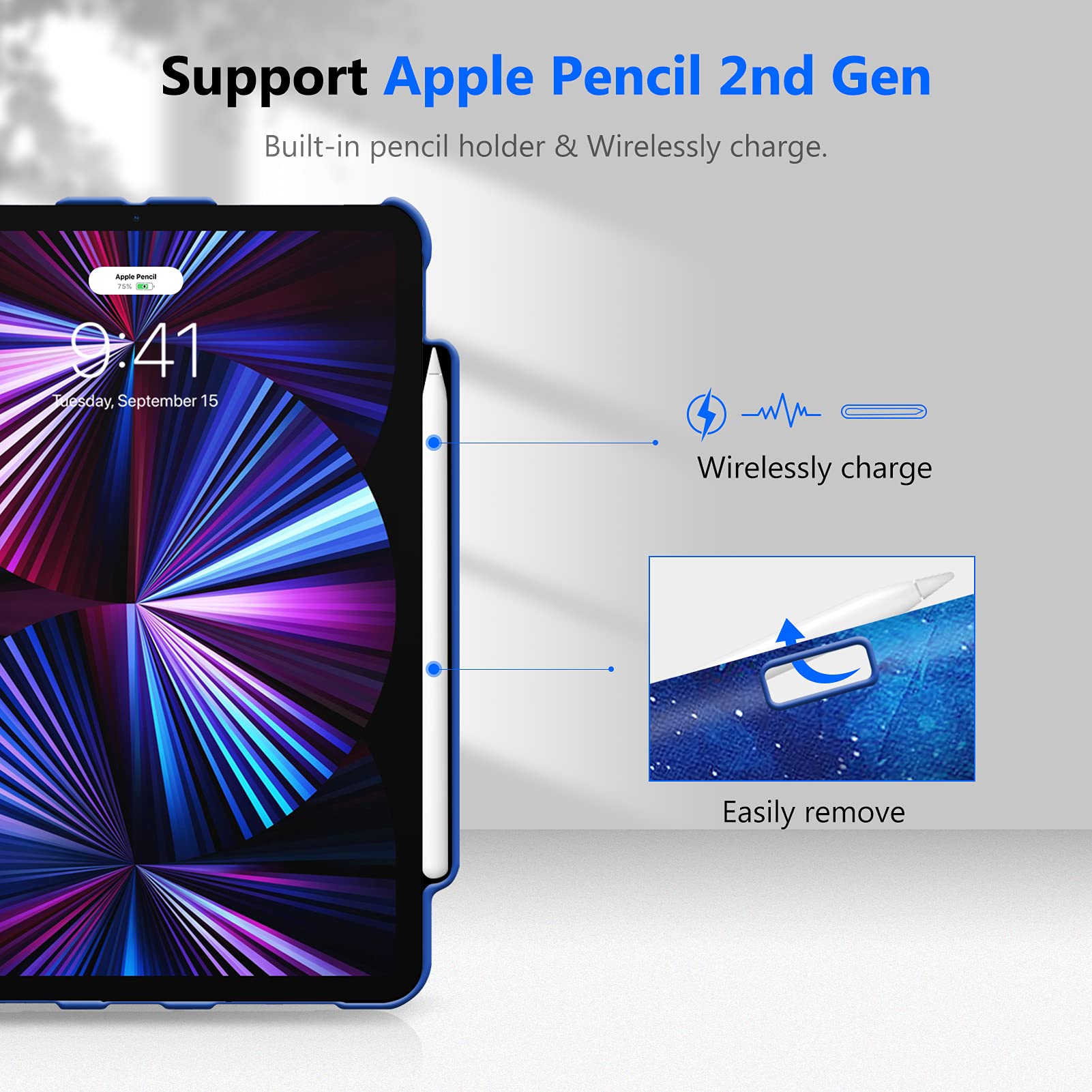 Foto 6 pulgar | Funda Giratoria Fintie Para Ipad Pro De 11 Pulgadas 2022/2021/2020/2018 - Venta Internacional.