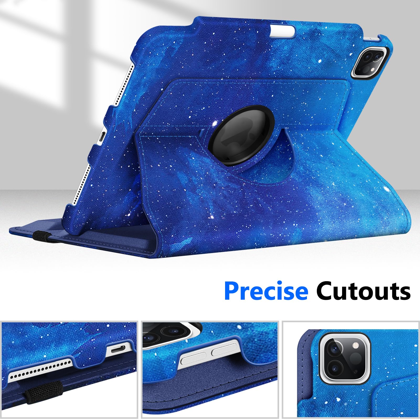 Foto 8 pulgar | Funda Giratoria Fintie Para Ipad Pro De 11 Pulgadas 2022/2021/2020/2018 - Venta Internacional.