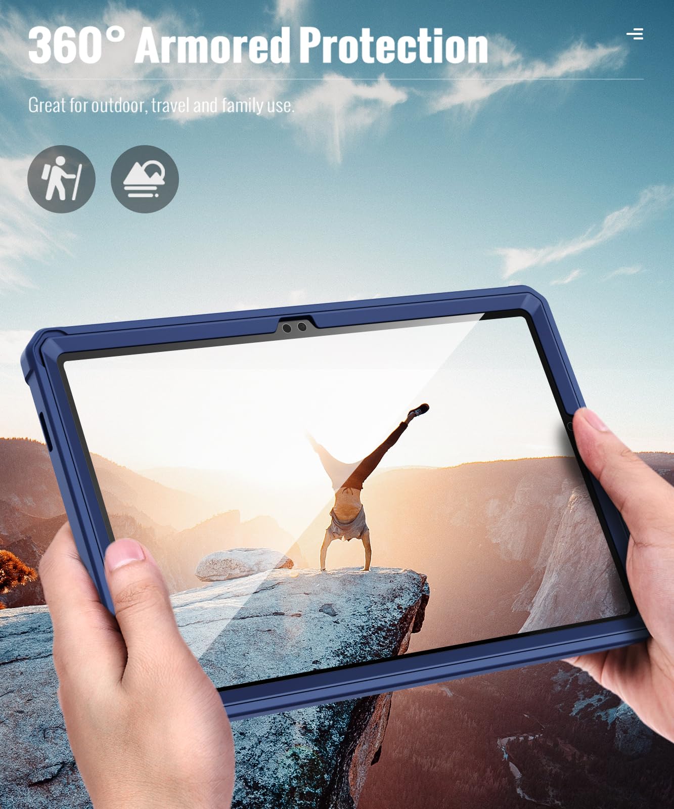 Foto 8 pulgar | Funda Moko Resistente A Los Golpes De Cuerpo Completo Para Galaxy Tab A9+ 11 2023 - Venta Internacional.