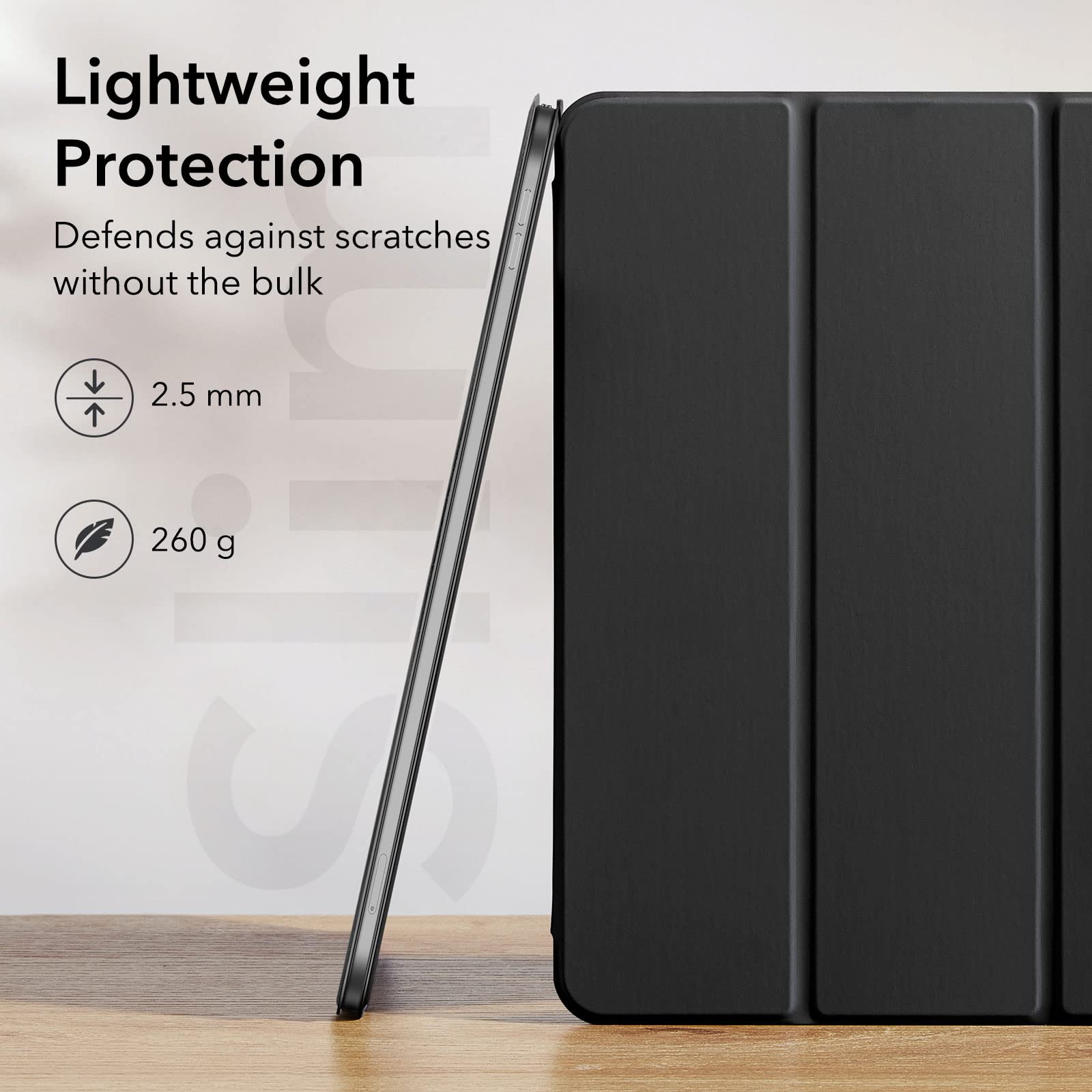 Foto 4 | Funda Esr Rebound Series Para Ipad 11ª Y 10ª Generación De 10 9 Pulgadas  Color Negro - Venta Internacional.