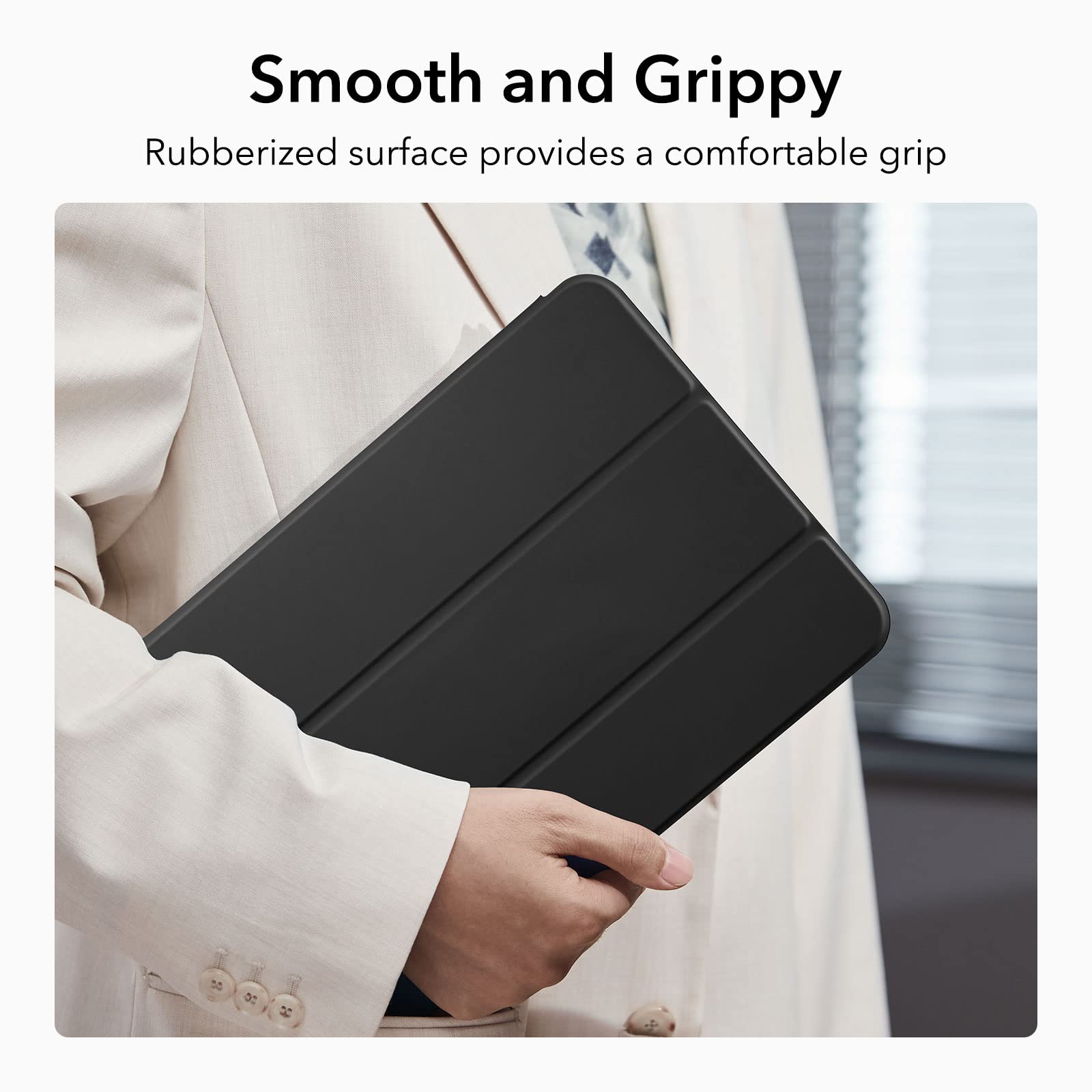 Foto 6 | Funda Esr Rebound Series Para Ipad 11ª Y 10ª Generación De 10 9 Pulgadas  Color Negro - Venta Internacional.