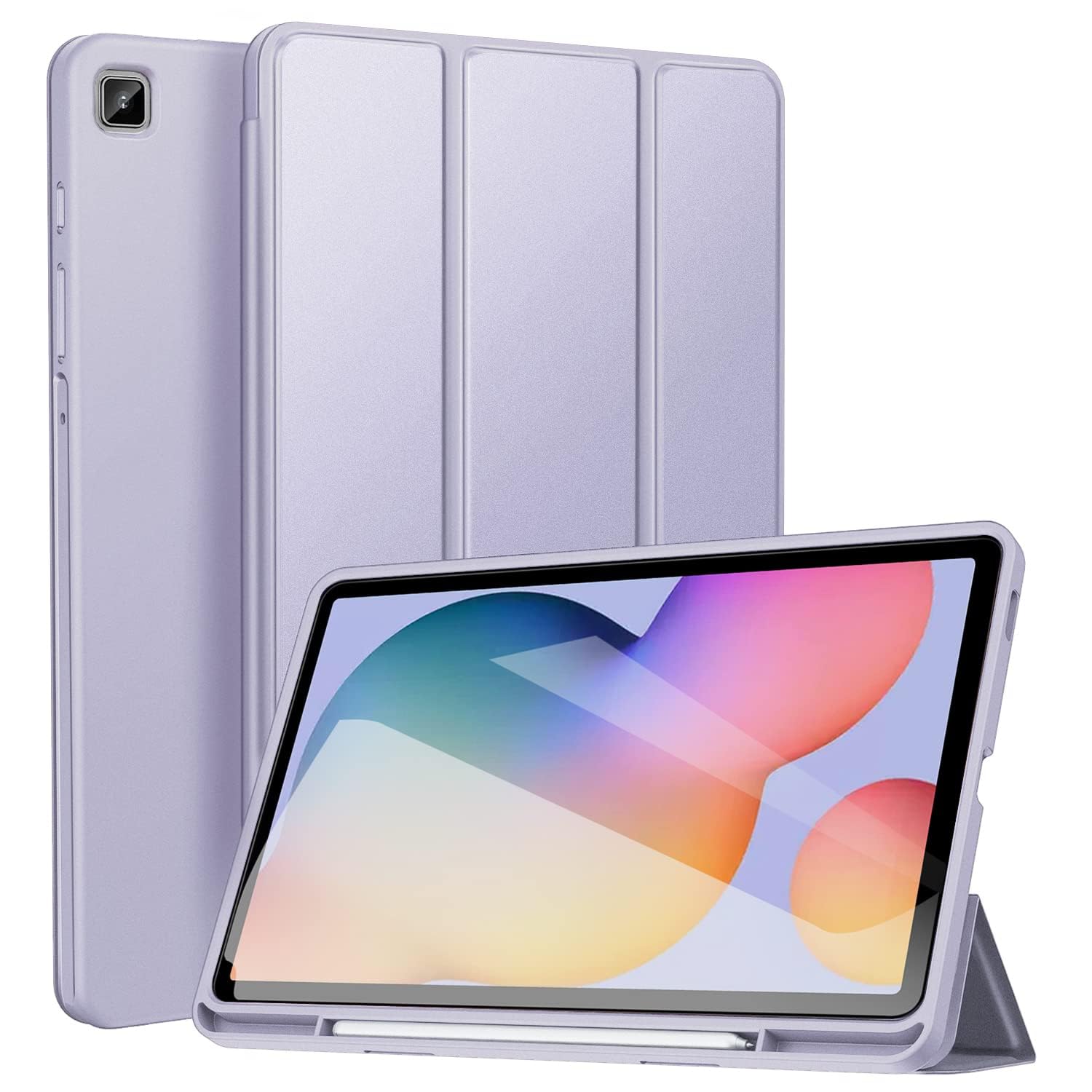 Funda Ztotopcases Para Samsung Galaxy Tab S6 Lite 10.4  Color Morado - Venta Internacional.