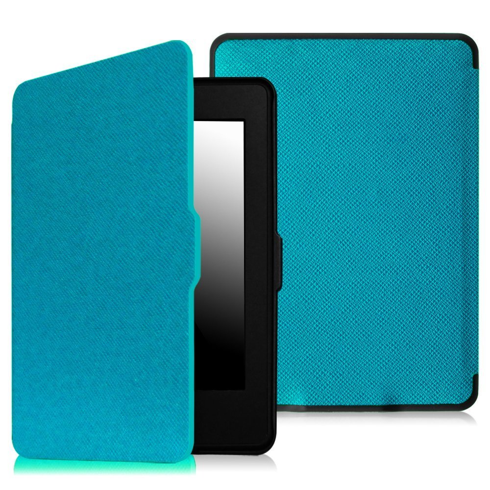 Funda Fintie Slimshell Para Kindle Paperwhite 2012-2017 Azul - Venta Internacional.