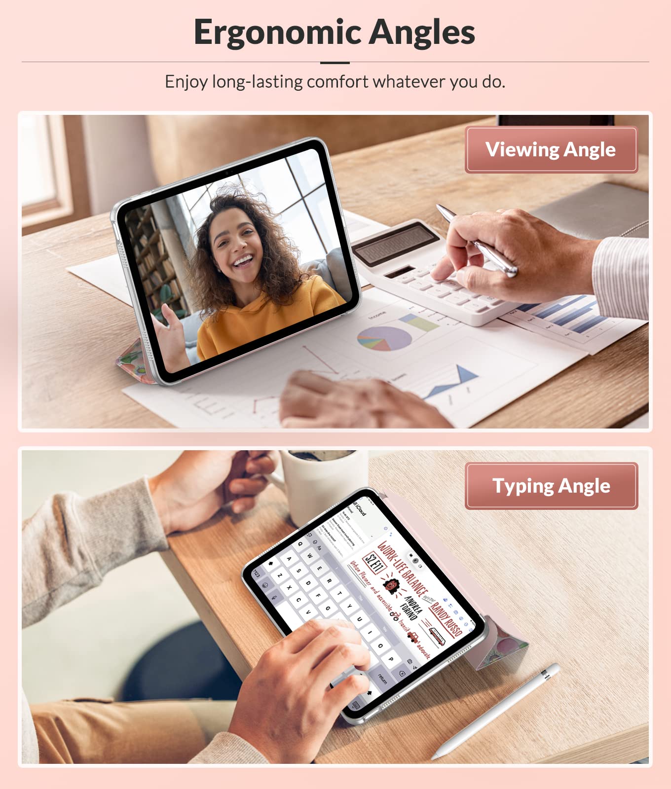 Foto 5 | Funda Moko Para El Nuevo Ipad 11ª Y 10ª Generación De 11/10 9 Pulgadas Fragrant - Venta Internacional.