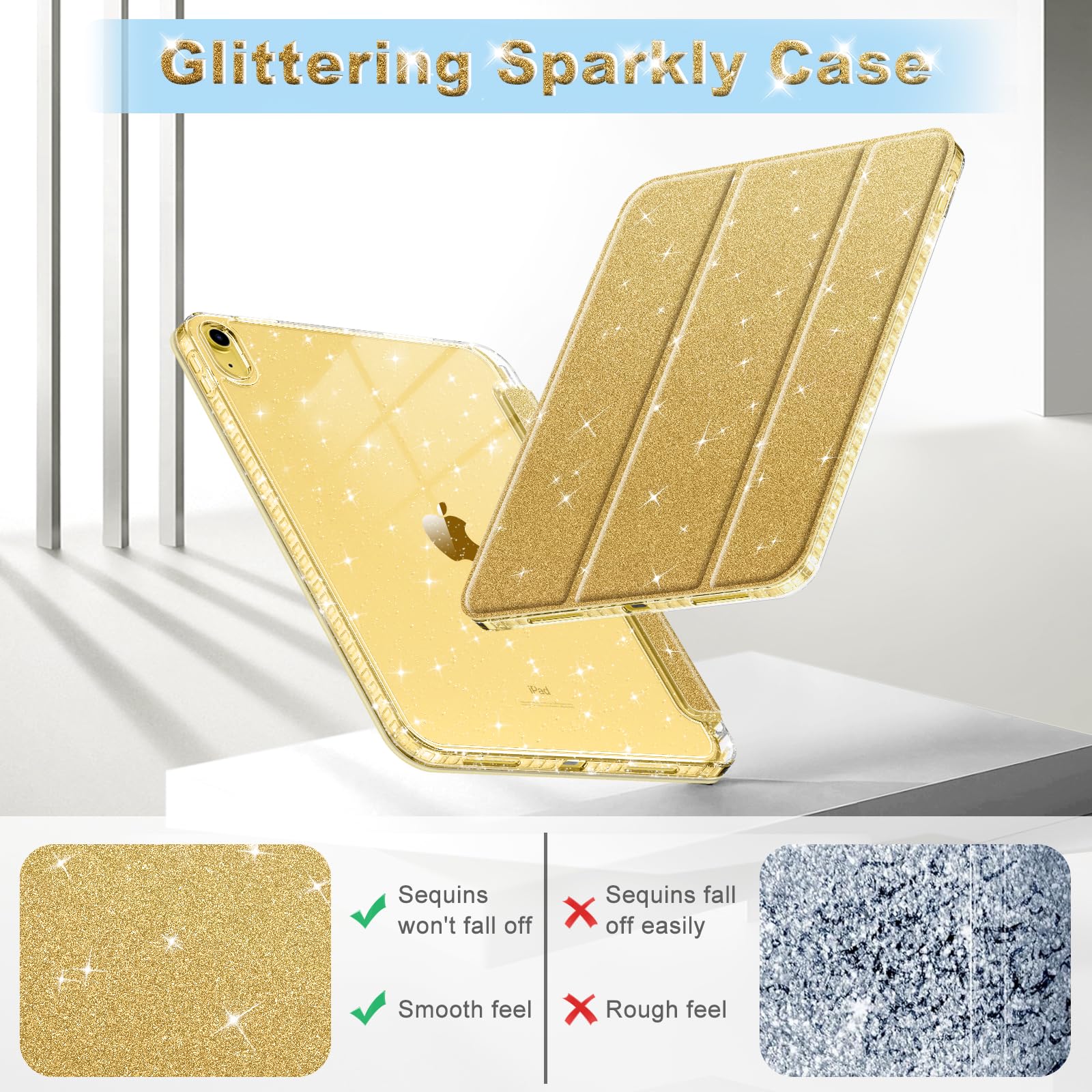 Foto 4 | Funda Fintie Slim Para Ipad 11.ª Generación De 11 Pulgadas Y 10.ª Generación De 10.9 Pulgadas - Venta Internacional.