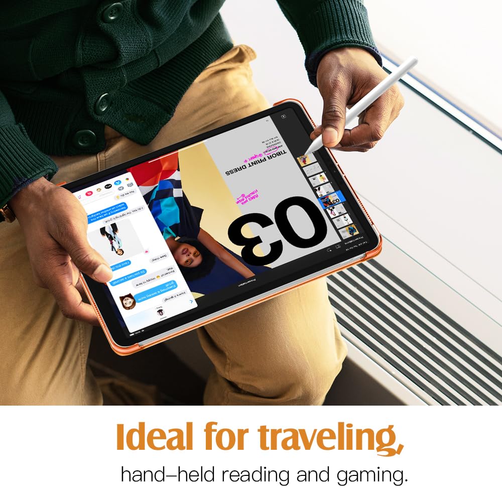 Foto 5 | Funda Para Ipad Air De 11 Pulgadas Timovo  Carcasa Trasera Dura De Color Amarillo Almendra - Venta Internacional.
