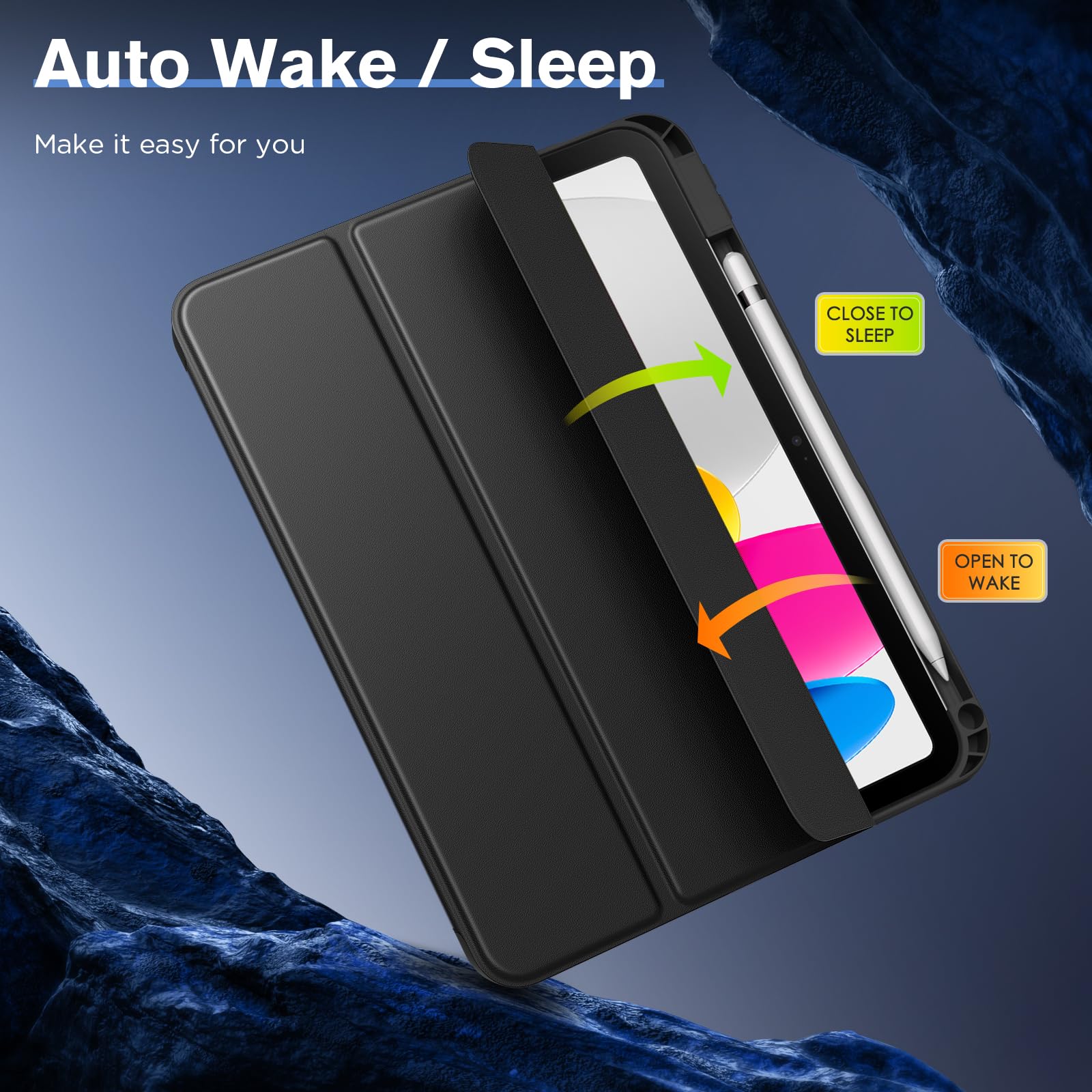 Foto 7 pulgar | Funda Para Ipad Moko Para Ipad 11.ª Generación  11 Pulgadas/10.ª Generación  10.9 Pulgadas - Venta Internacional.