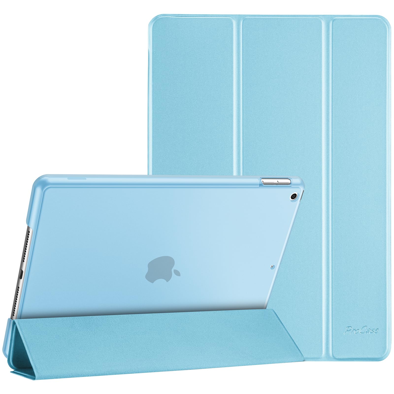 Funda Procase Para Ipad De 9ª  8ª Y 7ª Generación 10.2 Babyblue - Venta Internacional.