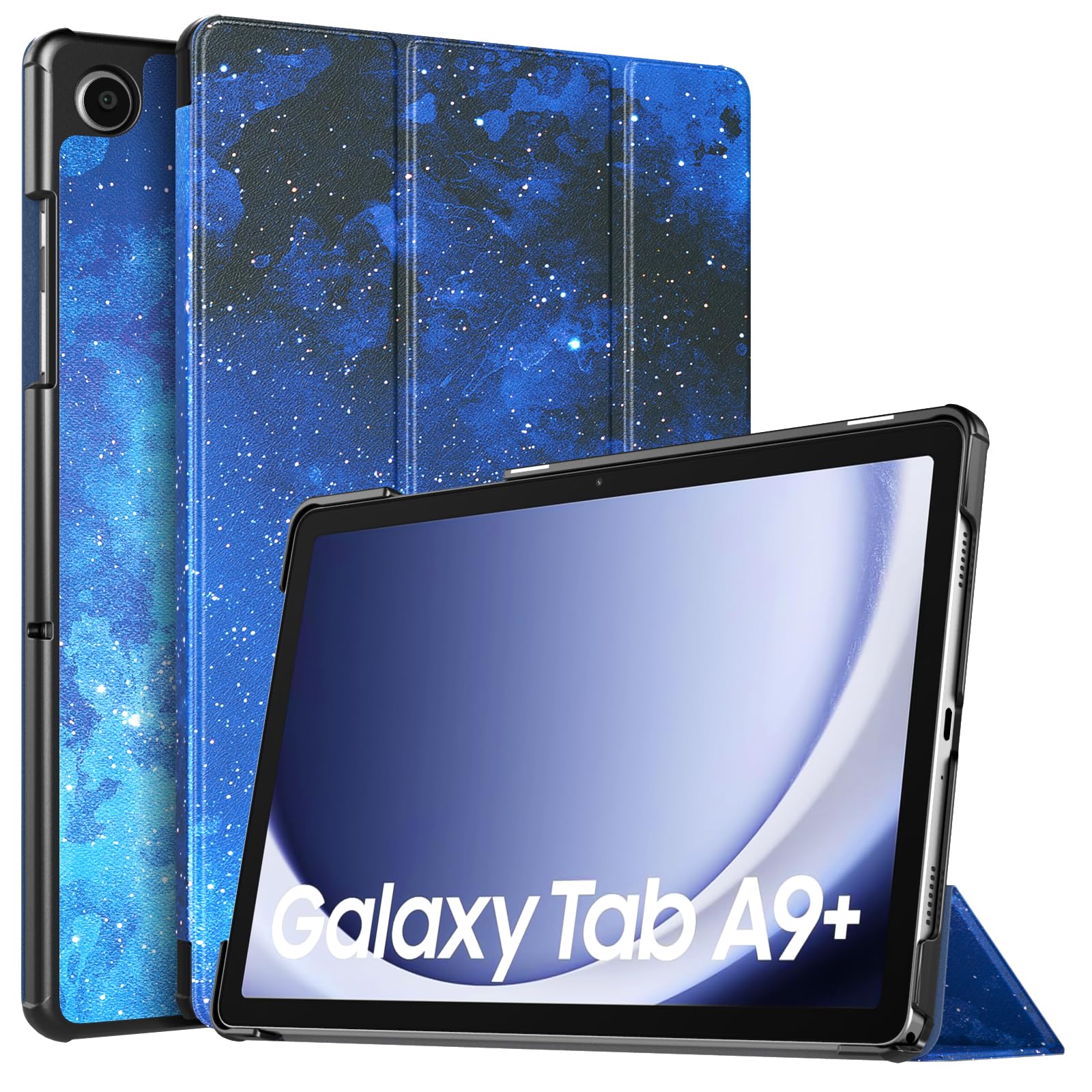 Funda Timovo Para Samsung Galaxy Tab A9+ De 11 Pulgadas 2023  Color Azul - Venta Internacional.