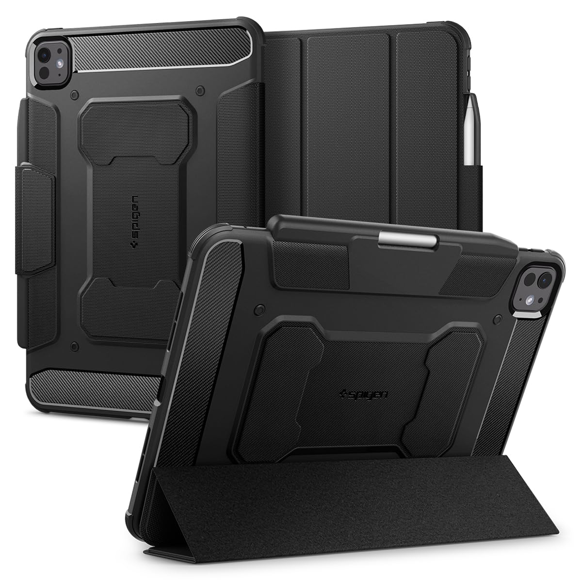 Funda Spigen Rugged Armor Pro Para Ipad Pro M4 De 11 Pulgadas (2024) - Venta Internacional.