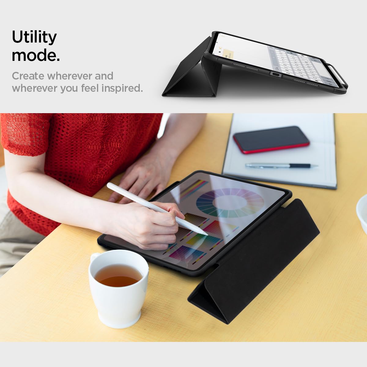 Foto 7 pulgar | Funda Spigen Rugged Armor Pro Para Ipad Pro M4 De 11 Pulgadas (2024) - Venta Internacional.