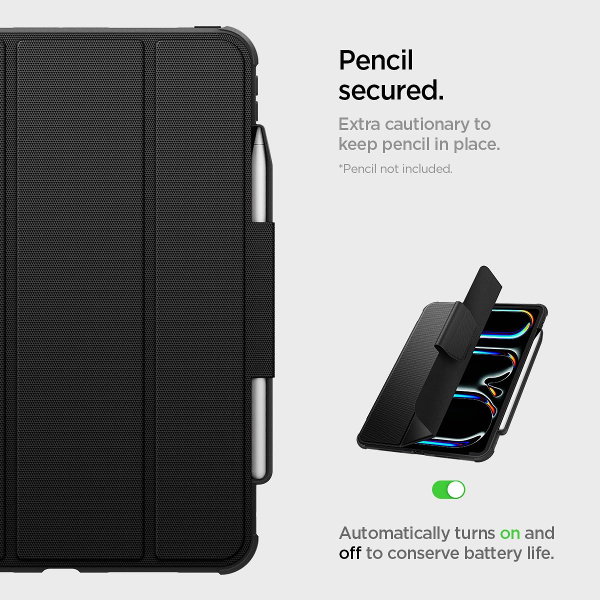 Foto 8 pulgar | Funda Spigen Rugged Armor Pro Para Ipad Pro M4 De 11 Pulgadas (2024) - Venta Internacional.