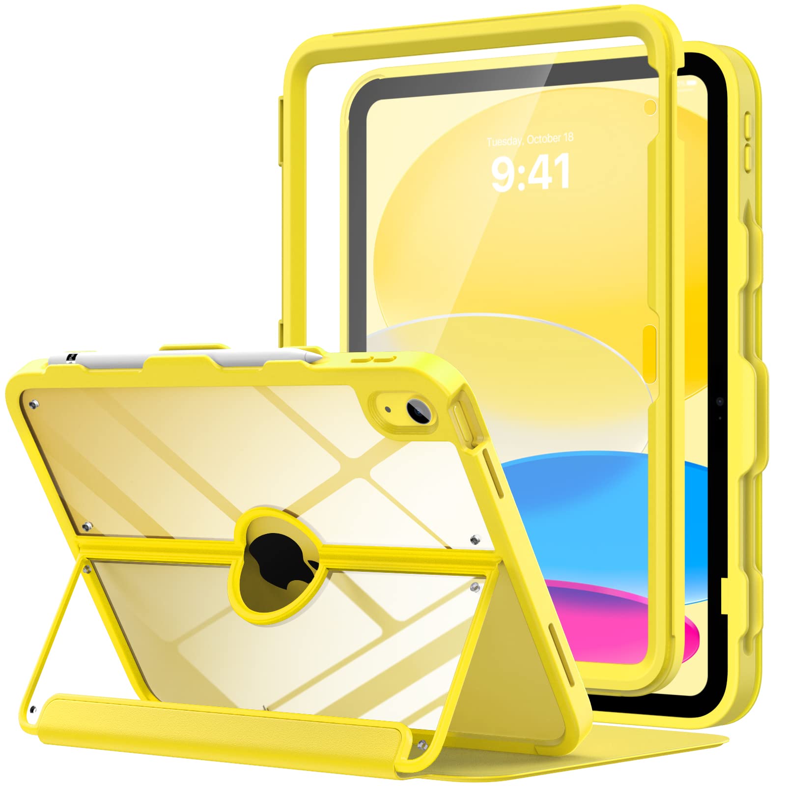 Funda Moko Para Ipad De 11 Pulgadas (a16) De 11.ª Generación Con Soporte Para Lápices - Venta Internacional.