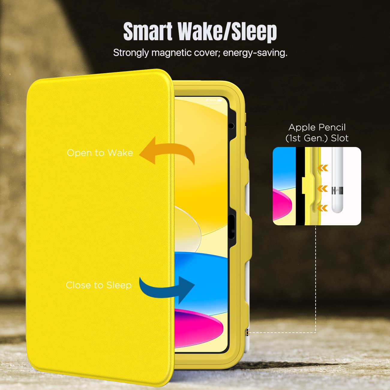 Foto 5 | Funda Moko Para Ipad De 11 Pulgadas (a16) De 11.ª Generación Con Soporte Para Lápices - Venta Internacional.