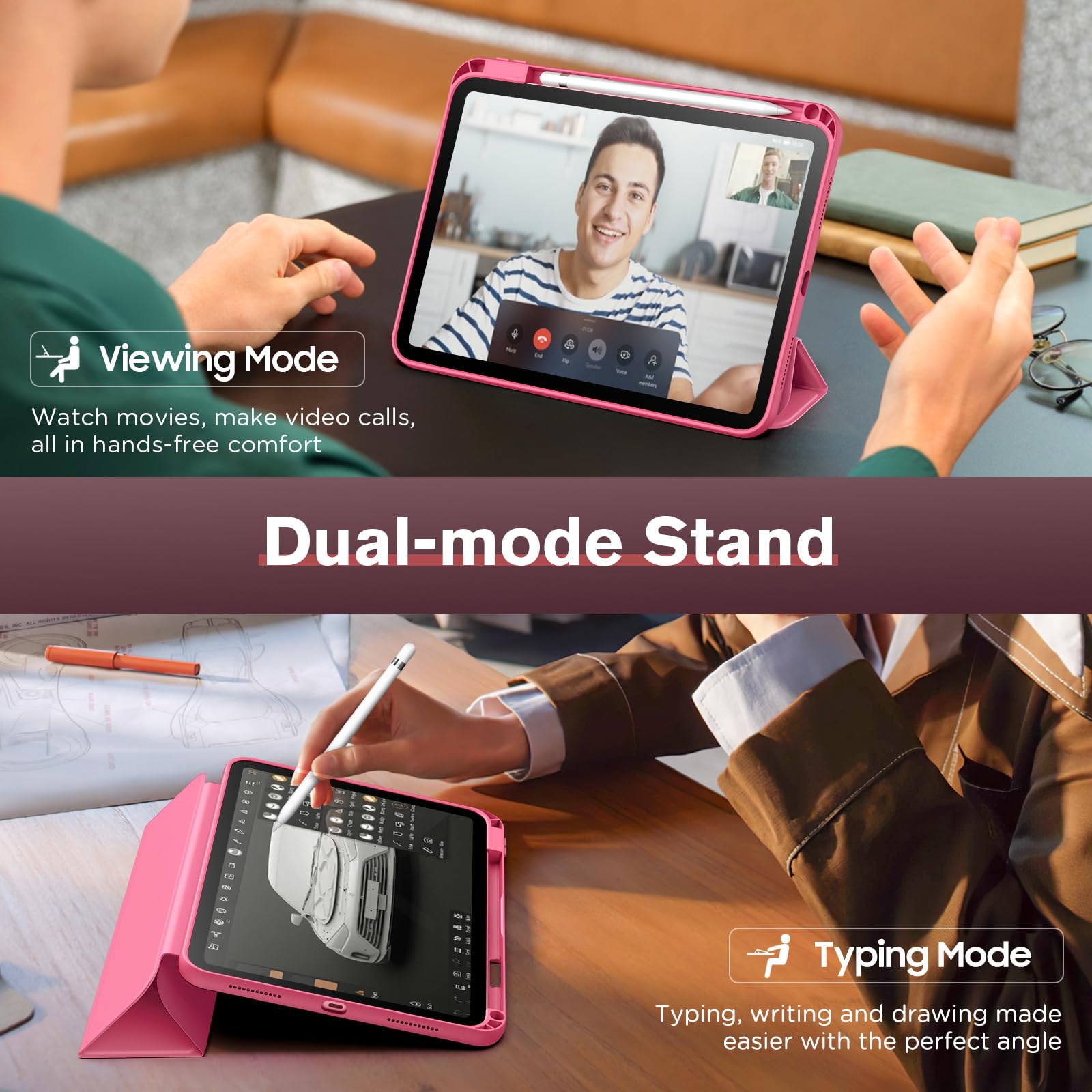Foto 5 pulgar | Funda Para Ipad Moko Para Ipad 11.ª Generación  11 Pulgadas/10.ª Generación  10.9 Pulgadas - Venta Internacional.