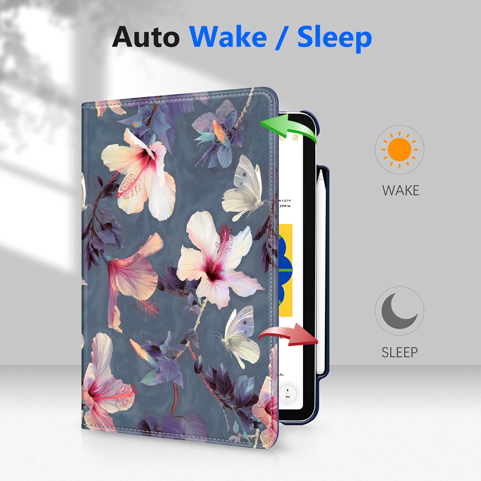 Foto 4 pulgar | Funda Giratoria Fintie Para Ipad Pro De 11 Pulgadas Con Soporte Para Lápices - Venta Internacional.