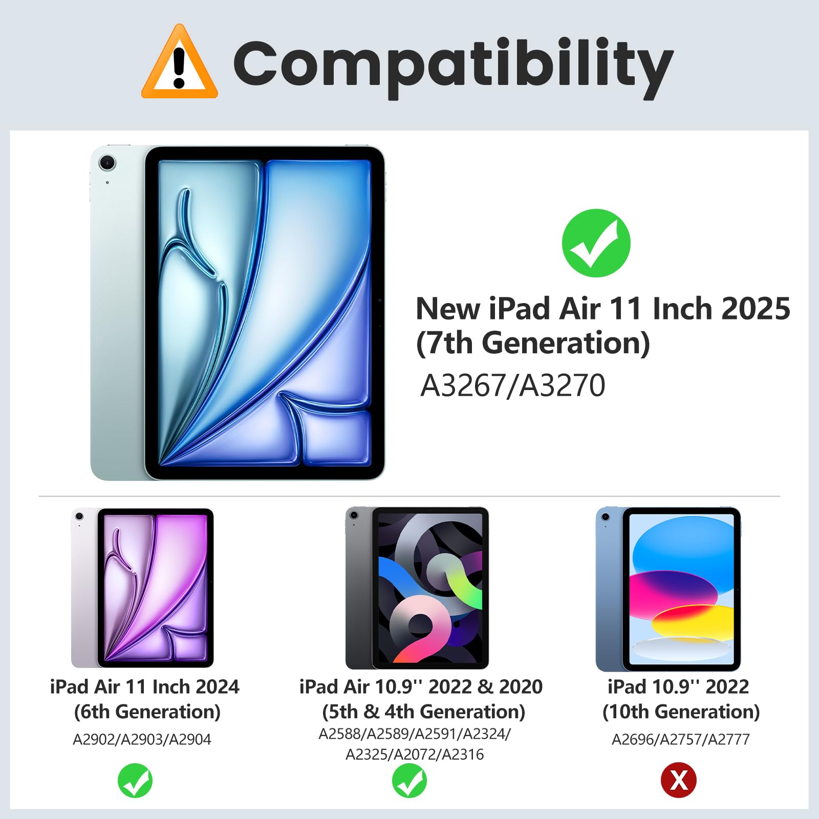 Foto 4 pulgar | Funda Con Teclado Moko Para Ipad Air De 11 Pulgadas Con Soporte Para Lápices - Venta Internacional.