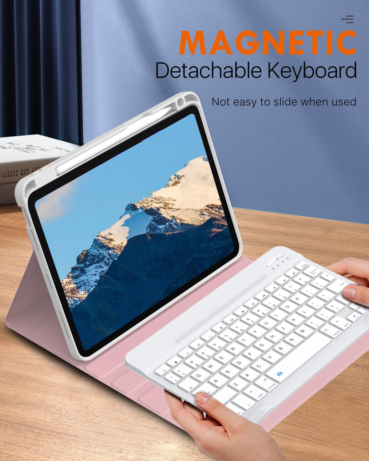 Foto 6 pulgar | Funda Con Teclado Moko Para Ipad Air De 11 Pulgadas Con Soporte Para Lápices - Venta Internacional.
