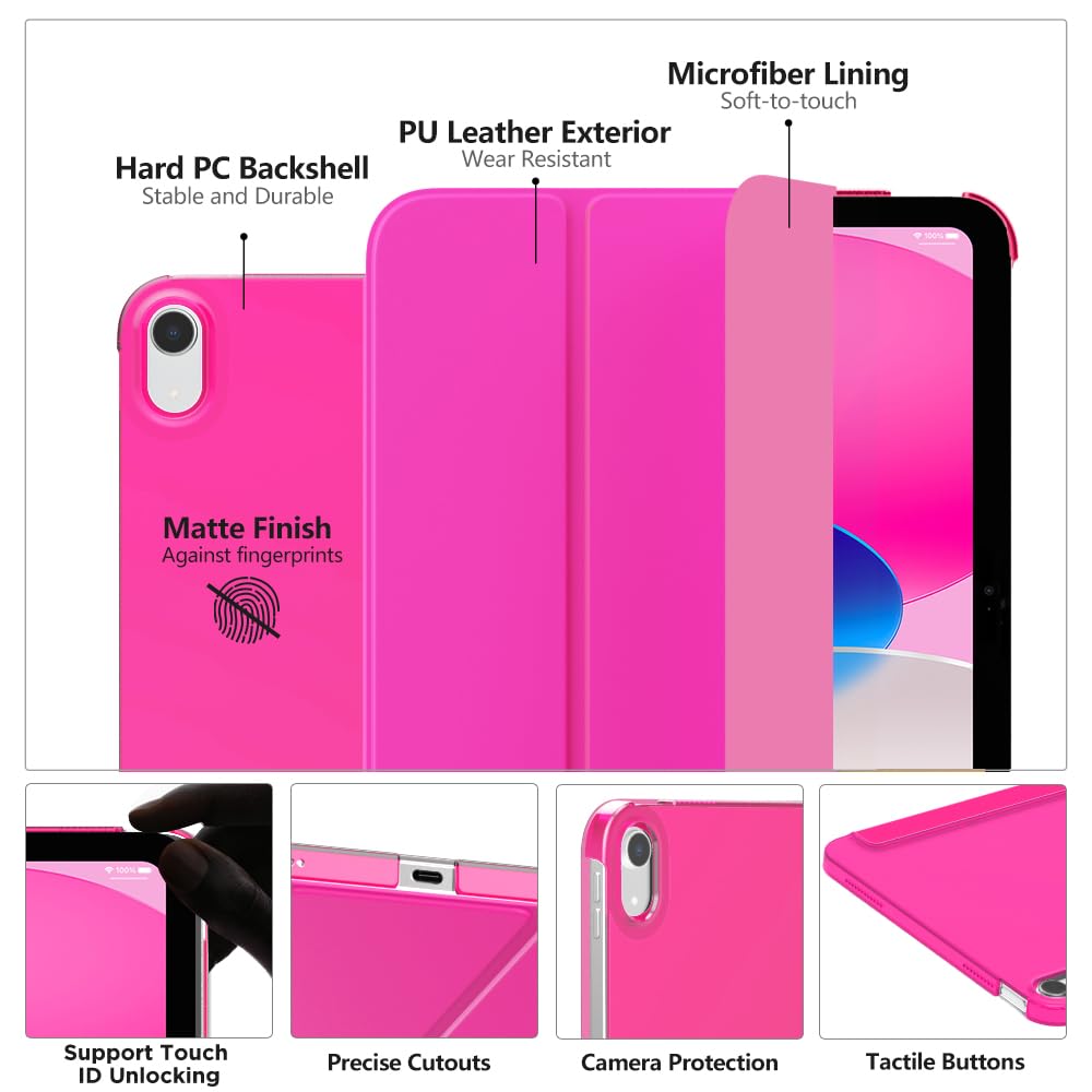 Foto 4 pulgar | Funda Moko Para Ipad 11.ª Generación  11 Pulgadas  2025/10.ª Generación  10.9 Pulgadas  2022 - Venta Internacional.