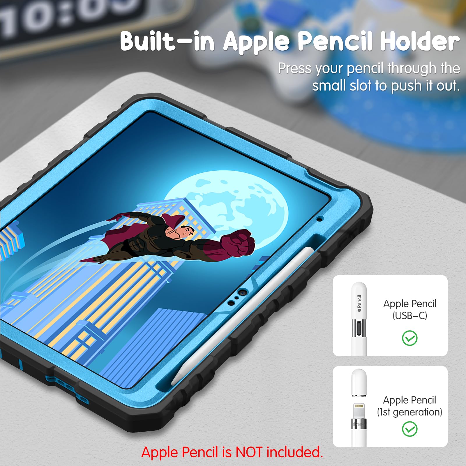 Foto 7 pulgar | Funda Fintie  Apta Para Niños  Para Ipad 11  11 Pulgadas  2025  Con Soporte - Venta Internacional.